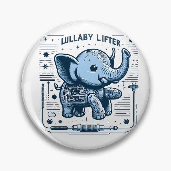Item preview, Baby Elephant: Lullaby Lifter designed and sold by Dungeon-Depot.