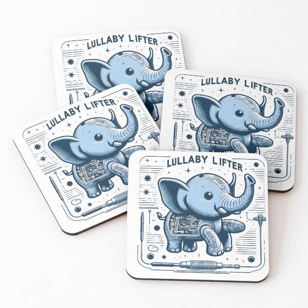 Item preview, Baby Elephant: Lullaby Lifter designed and sold by Dungeon-Depot.