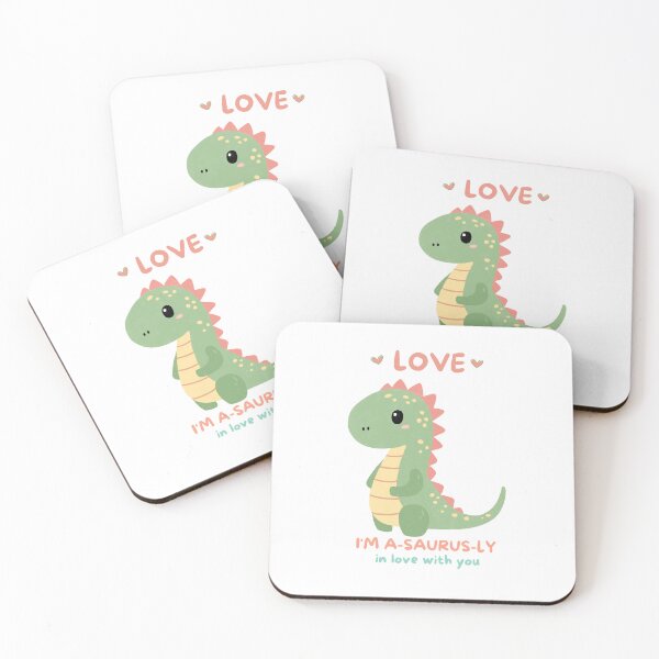 Item preview, Cute Dino stegaysaurus valentine mode Love on white-Valentine 45 designed and sold by mndesignworx.