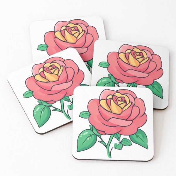 Item preview, Rose, Red Rose, Cute Rose Drawing designed and sold by PurpleWay.