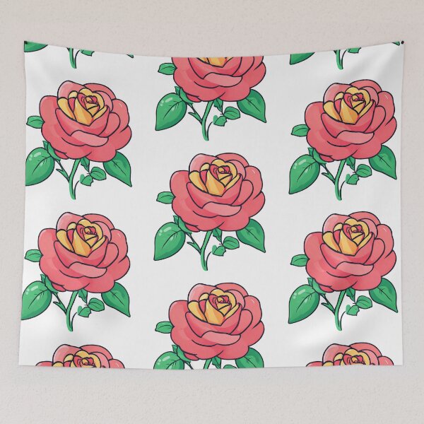 Item preview, Rose, Red Rose, Cute Rose Drawing designed and sold by PurpleWay.