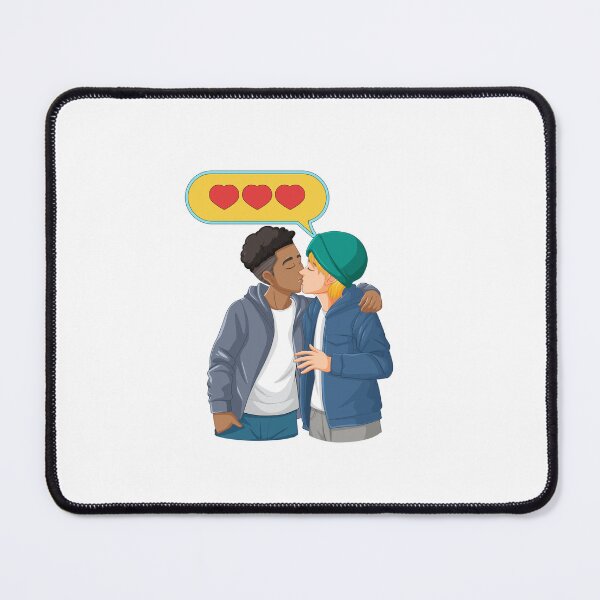 Item preview, Cute Couple valentine mode Love on white-Valentine 46 designed and sold by mndesignworx.