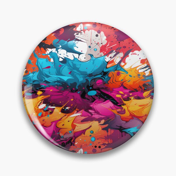 Item preview, Abstract Graffiti Art: Anime Painting Splatter. designed and sold by GiveMeMood.