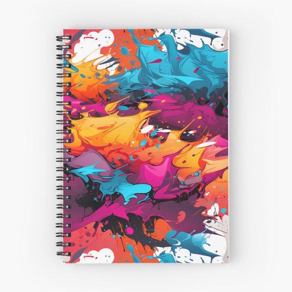 Item preview, Abstract Graffiti Art: Anime Painting Splatter. designed and sold by GiveMeMood.
