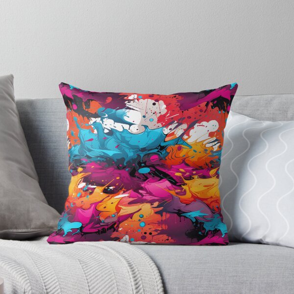 Item preview, Abstract Graffiti Art: Anime Painting Splatter. designed and sold by GiveMeMood.