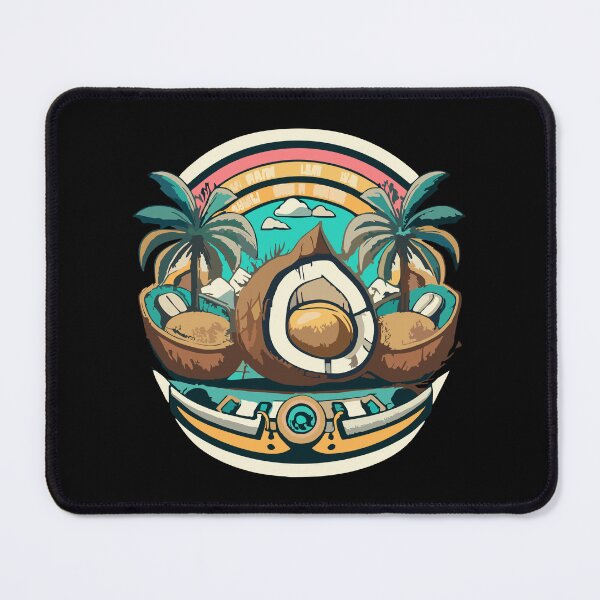 Item preview, Coconut Tree and Tropical Island designed and sold by desinganddecor.