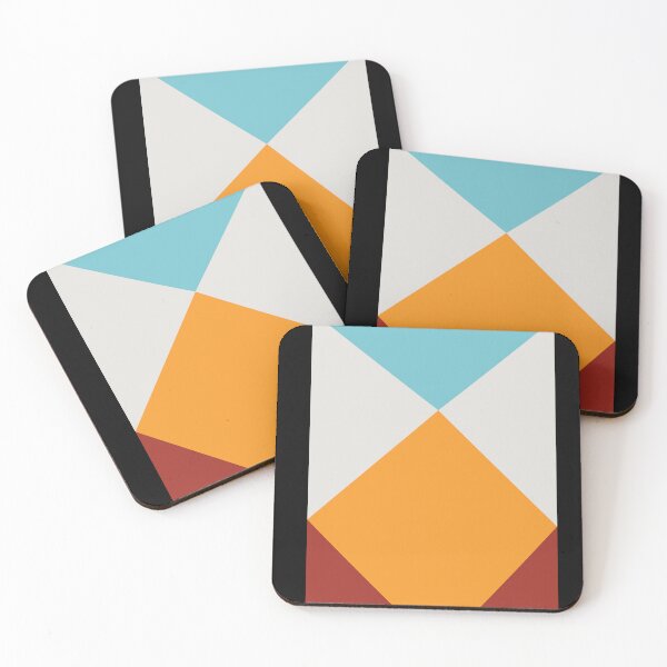 Item preview, Modern geometric colorful pattern designed and sold by Shinoobthoppil.