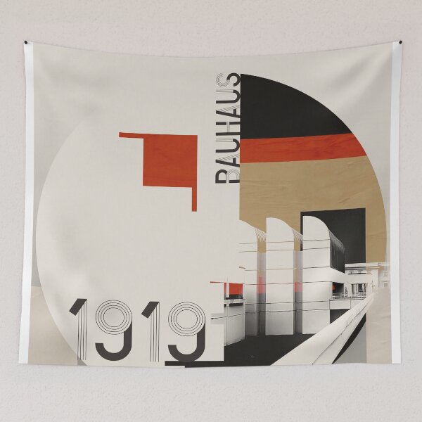 Item preview, Bauhaus Abstract geometric Art designed and sold by SurfolioPrints.