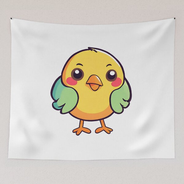 Item preview, Bird, Cute Bird, Yellow Bird designed and sold by PurpleWay.