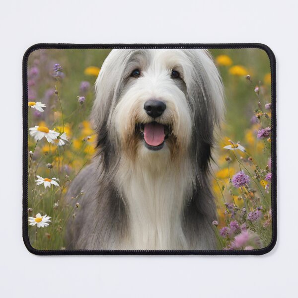 Item preview, Charismatic Bearded Collie Wild Flowers designed and sold by HeavenRoad.