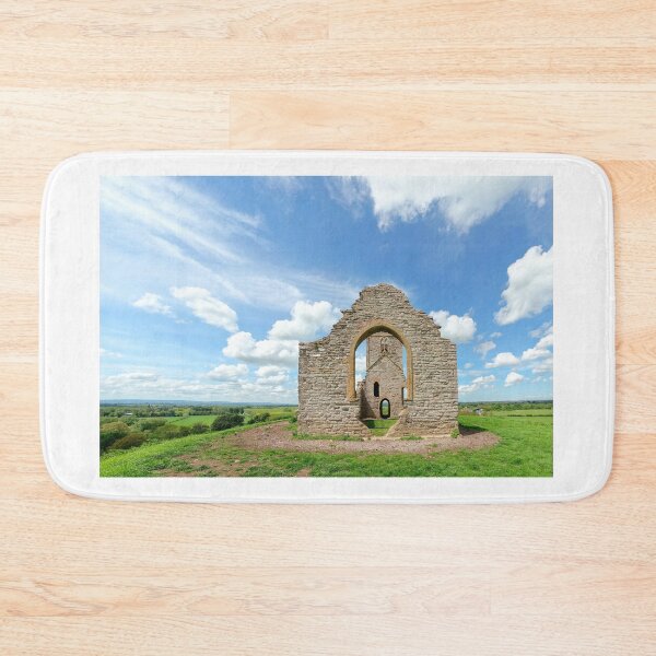 Item preview, Ruins of St Michaels Church on Burrow Mump Somerset designed and sold by Dorset Girl.
