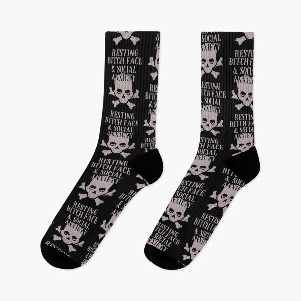 Item preview, Social Anxiety Skull and Crossbones | Texture designed and sold by ObsidianDaz.