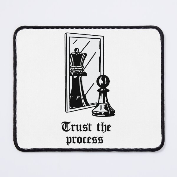 Item preview, Trust the Process chess designed and sold by BashPIXIE.