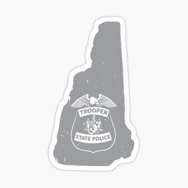 Artikel-Vorschau von New Hampshire State Trooper Newhampshire Highway Patrol, designt und verkauft von shoppzee.