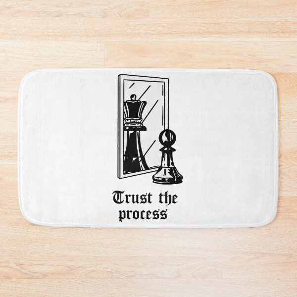 Item preview, Trust the Process chess designed and sold by BashPIXIE.