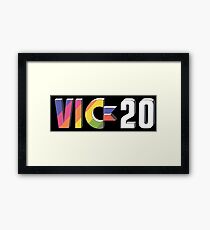 Vic 20 Framed Print
