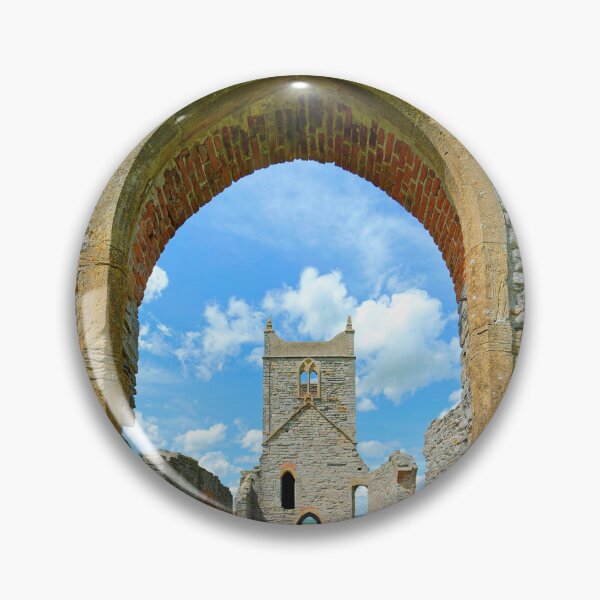 Item preview, Ruins of St Michaels Church on Burrow Mump Somerset designed and sold by Dorset Girl.