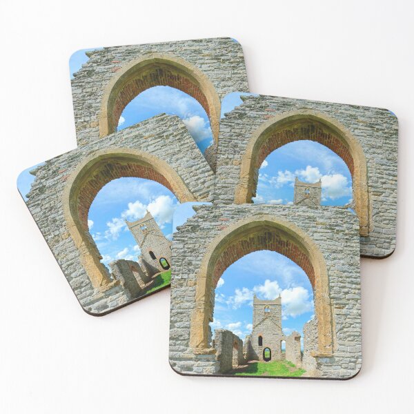 Item preview, Ruins of St Michaels Church on Burrow Mump Somerset designed and sold by Dorset Girl.