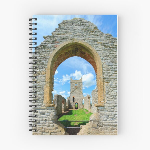 Item preview, Ruins of St Michaels Church on Burrow Mump Somerset designed and sold by Dorset Girl.