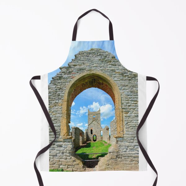 Item preview, Ruins of St Michaels Church on Burrow Mump Somerset designed and sold by Dorset Girl.