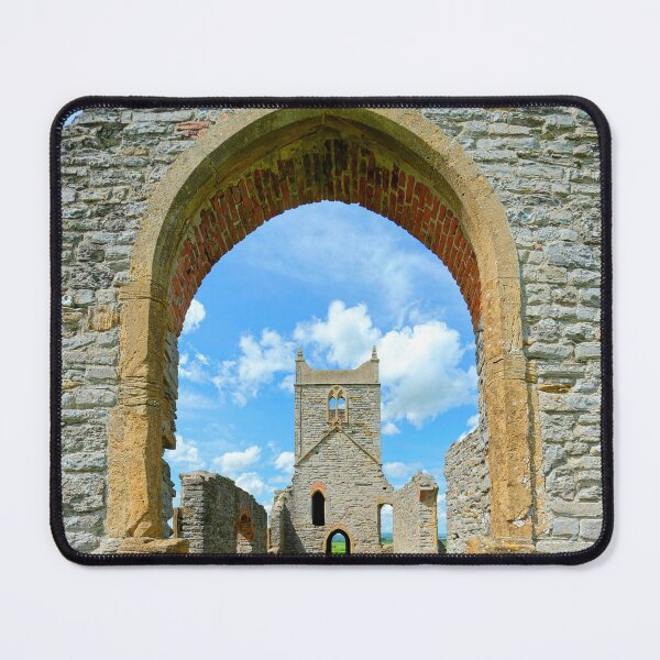 Item preview, Ruins of St Michaels Church on Burrow Mump Somerset designed and sold by Dorset Girl.