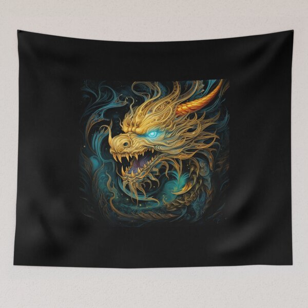 Item preview, The Golden Dragon designed and sold by mimdigital.