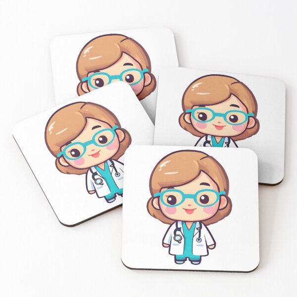 Item preview, Cute Doctor, Woman Doctor, Medicine designed and sold by PurpleWay.
