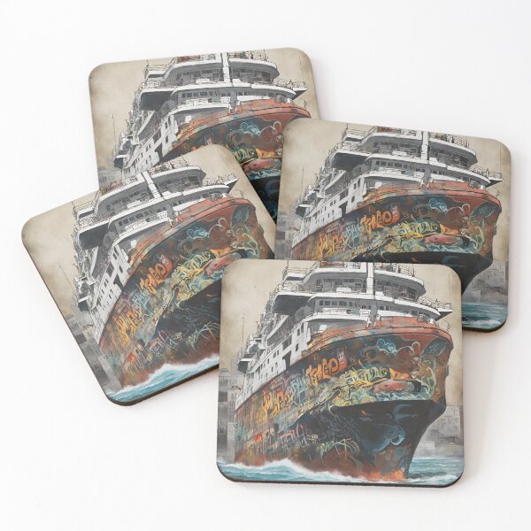 Item preview, Lost Legends: Graffiti Ships of the Urban Seas designed and sold by HeavenRoad.