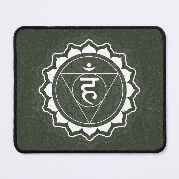 Item preview, Throat Chakra Mandala - Pine + Snow designed and sold by Irene Estelle.