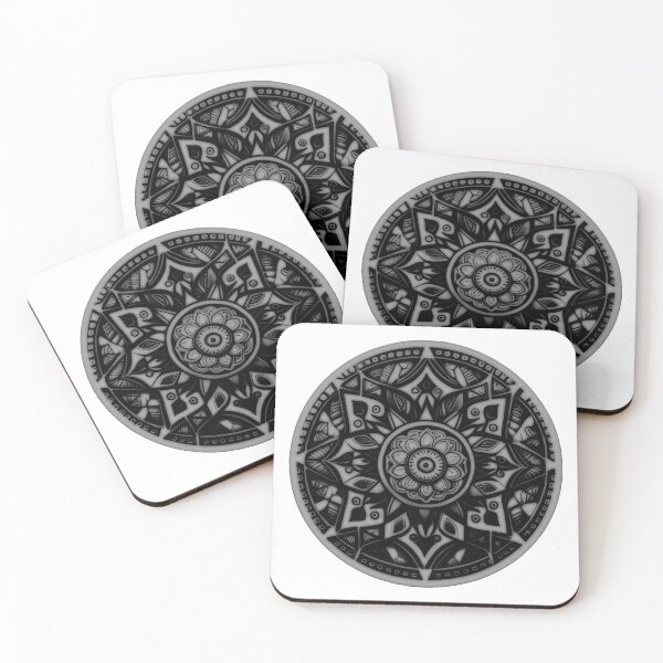 Item preview, Black mandala designed and sold by Buda--Vibes.