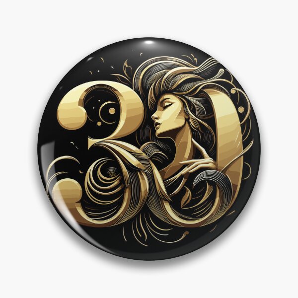 Item preview, 30 years gold woman 30th birthday gift designed and sold by Pineapple-Tree.