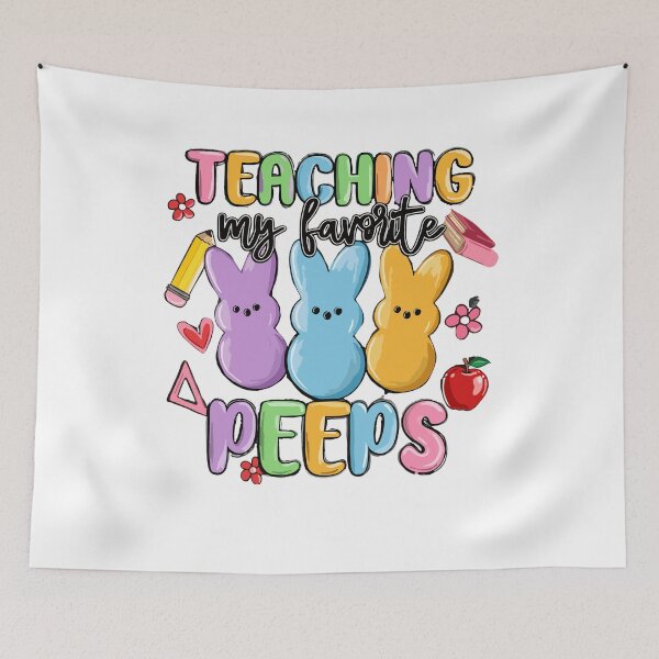 Item preview, Easter Teacher Shirt Teaching My Favorite Peeps designed and sold by Pitchou07.
