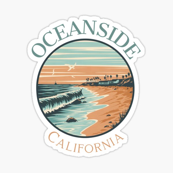 Item preview, Oceanside California  designed and sold by FURRY ART STUDIO.