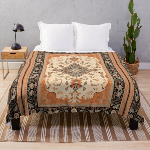 Item preview, Isfahan Antique Central Persian Rug designed and sold by GrinGalore.