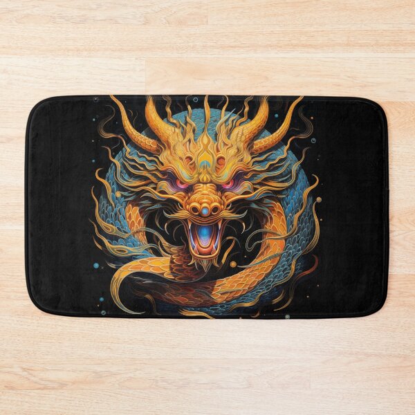 Item preview, The magical golden dragon designed and sold by mimdigital.