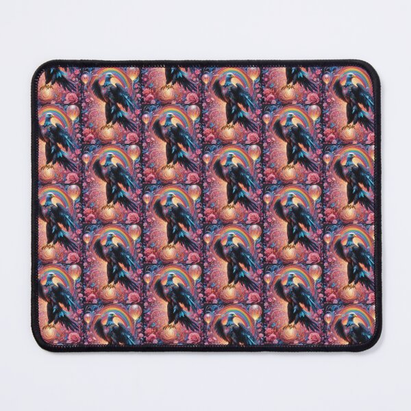 Item preview, Eagle Loves Beautiful Rainbow And Flowers designed and sold by BotunPeony.