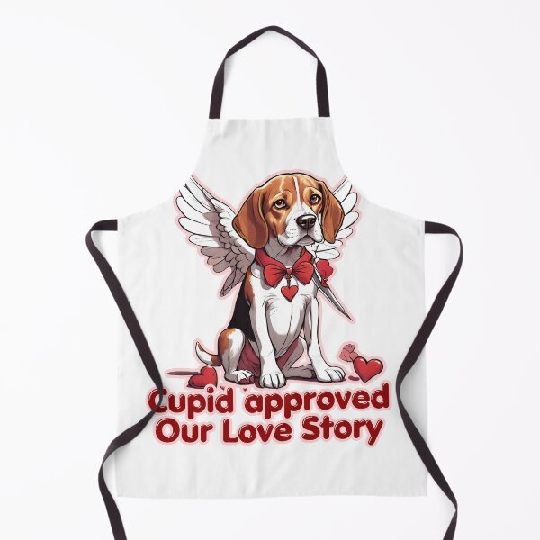Item preview, Copy of Valentine Cupid Cute Beagle Dog - Cupid approved our love story. Happy Valentines Day designed and sold by GoodyPaws.