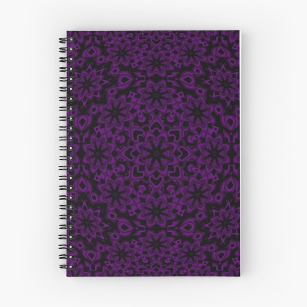 Item preview, Carpet Mandala 24 - Black and Violet designed and sold by JoanNinjaHen.