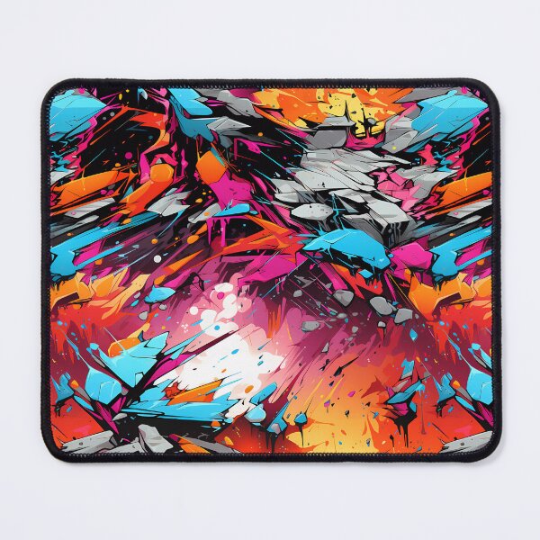 Item preview, Colorful Abstract Explosion Art designed and sold by GiveMeMood.