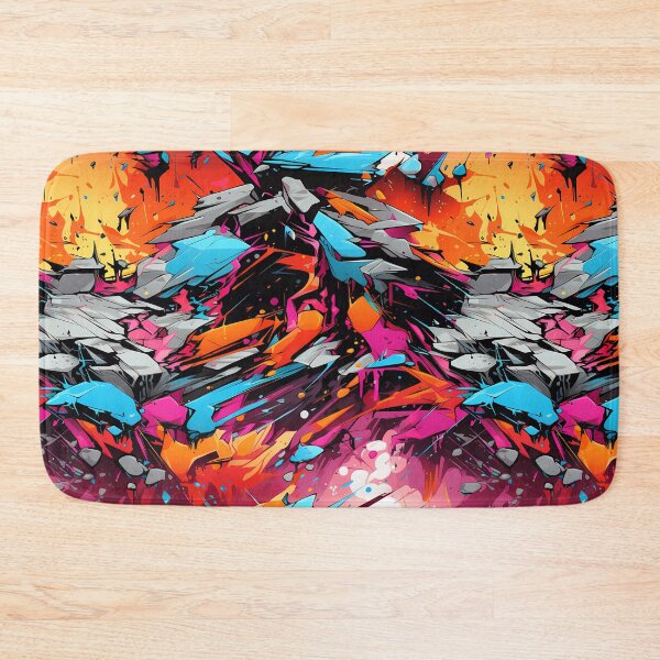 Item preview, Colorful Abstract Explosion Art designed and sold by GiveMeMood.