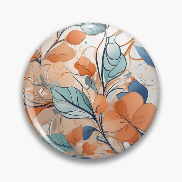 Artikelvorschau, Good Creamy, Flower Pattern v3 entworfen und verkauft von SimplifyCD.