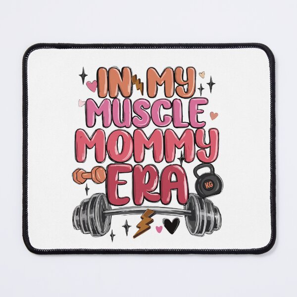 Item preview, In My Muscle Mommy Era Gym Workout Fitness Team Pump-cover designed and sold by Pitchou07.