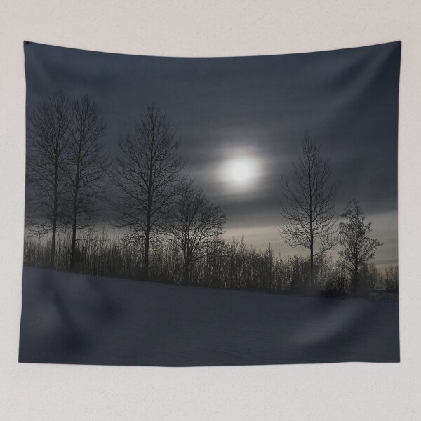 Item preview, The lines. Full moon at Parkkuu January 2024. designed and sold by Jouko Lehto Photography.