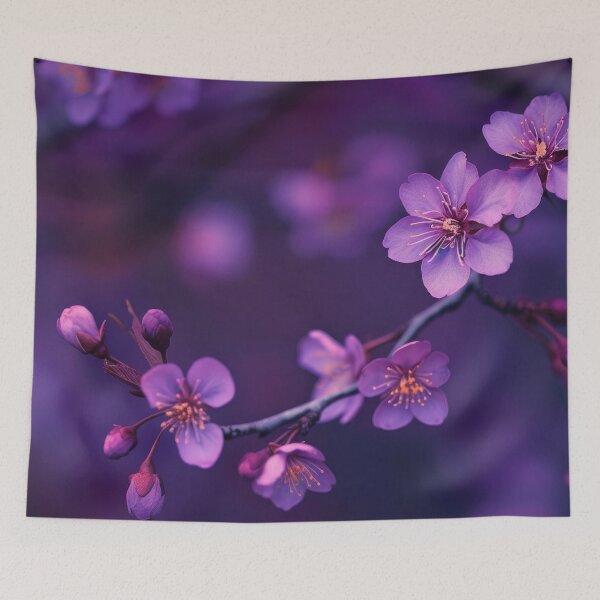 Item preview, Sakura purple designed and sold by FlowersColorful.