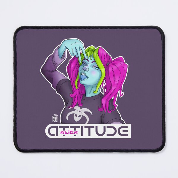 Item preview, Alien Attitude designed and sold by AlienPrideArt.