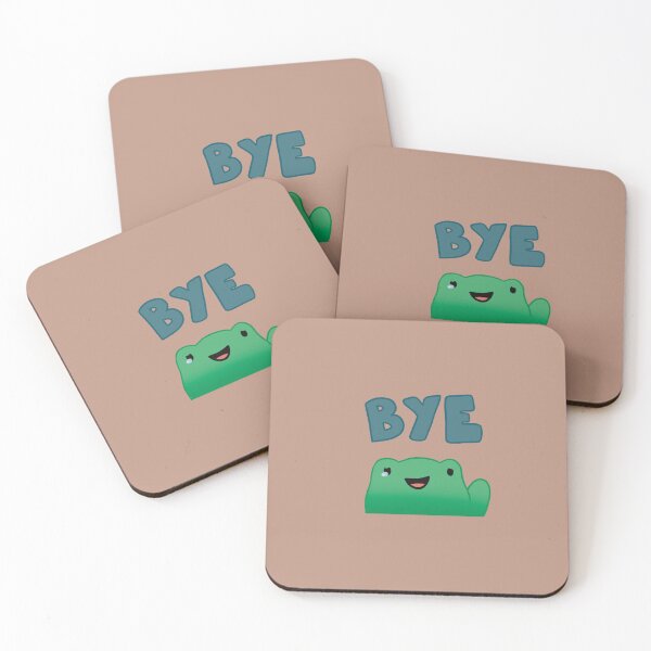 Item preview, BYE FROG || Cute frog emote || Emoji || Sticker || Adorable || Animal || Silly || T shirt designed and sold by tomichuuu.