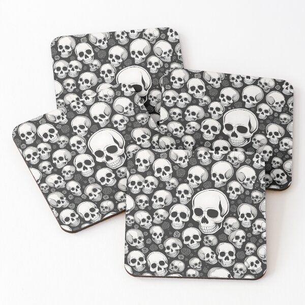 Item preview, Skulls and Roses designed and sold by BoyFriendAI.
