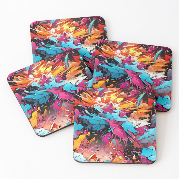 Item preview, Vivid Abstract Explosion Colorful Art designed and sold by GiveMeMood.