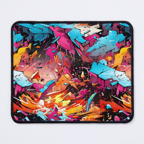 Item preview, Vivid Abstract Explosion Colorful Art designed and sold by GiveMeMood.