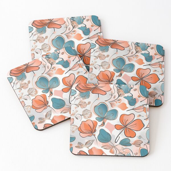 Aperçu de l'œuvre Good Creamy, Flower Pattern v5 créée et vendue par SimplifyCD.